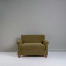  Idler Love Seat in Intelligent Velvet Sepia - Nicola Harding 