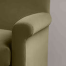  Idler Love Seat in Intelligent Velvet Sepia - Nicola Harding 