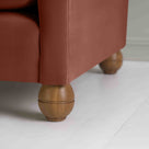  Idler Love Seat in Intelligent Velvet Sienna - Nicola Harding 