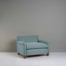  Idler Love Seat in Laidback Linen Cerulean - Nicola Harding 