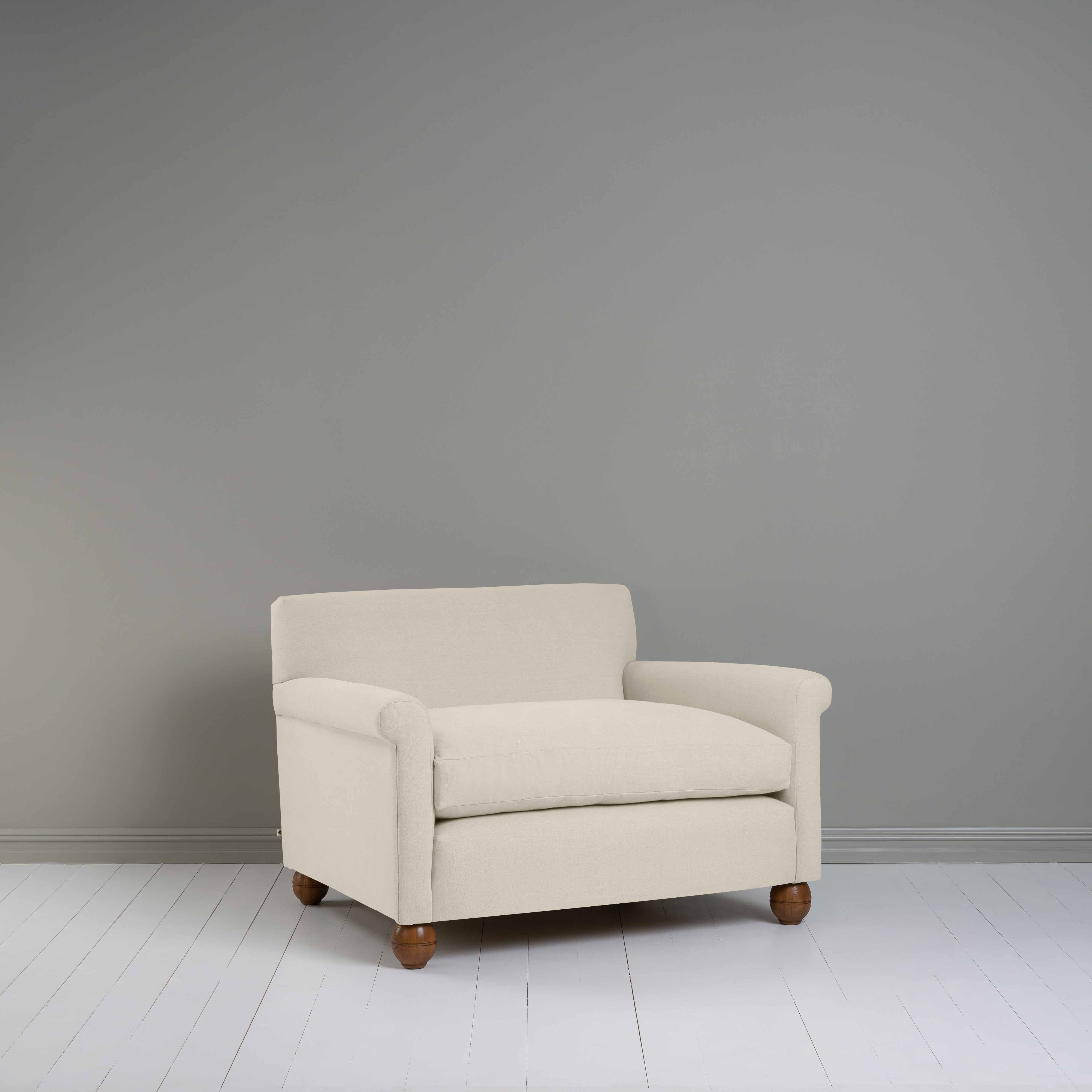  Idler Love Seat in Laidback Linen Dove 