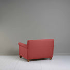  Idler Love Seat in Laidback Linen Rouge , Back View- Nicola Harding 