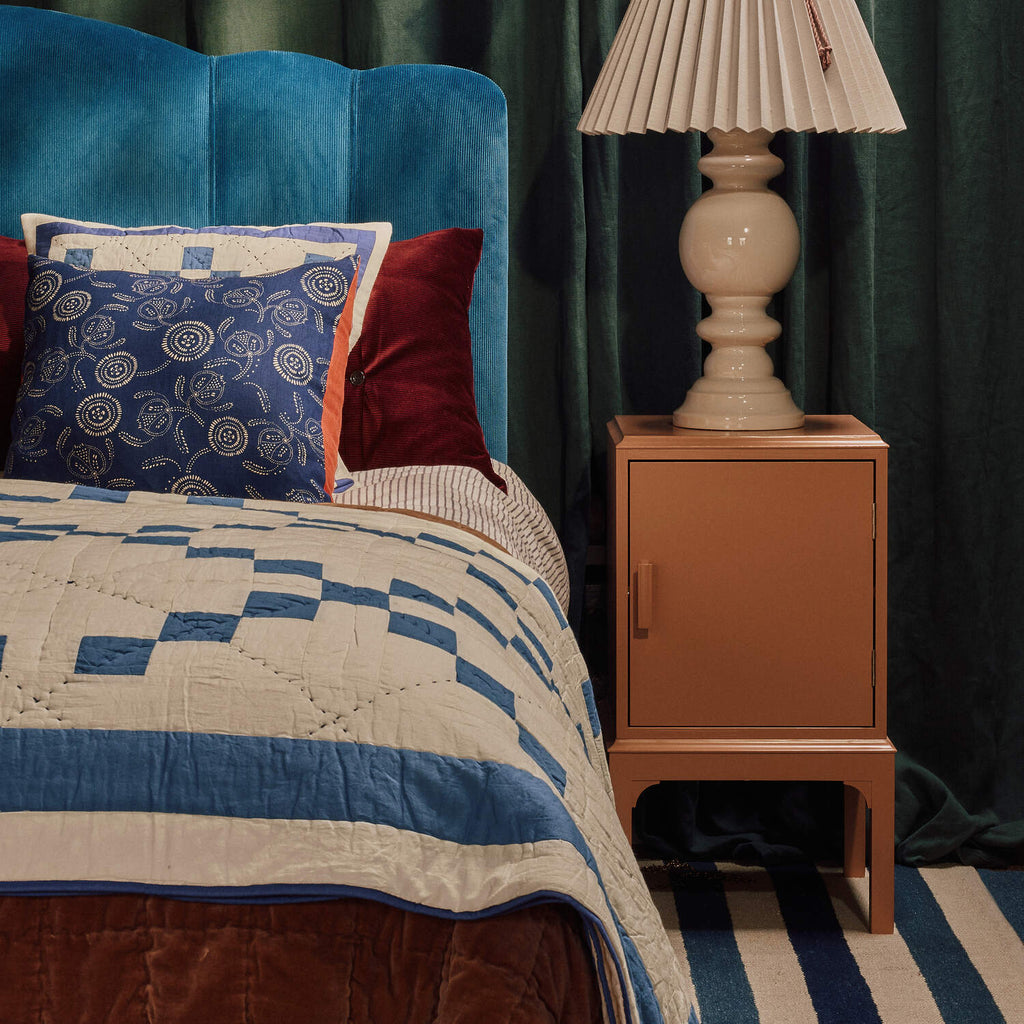  Bits and Bobs Bedside Table, Natural Oak, Right Hand Side 