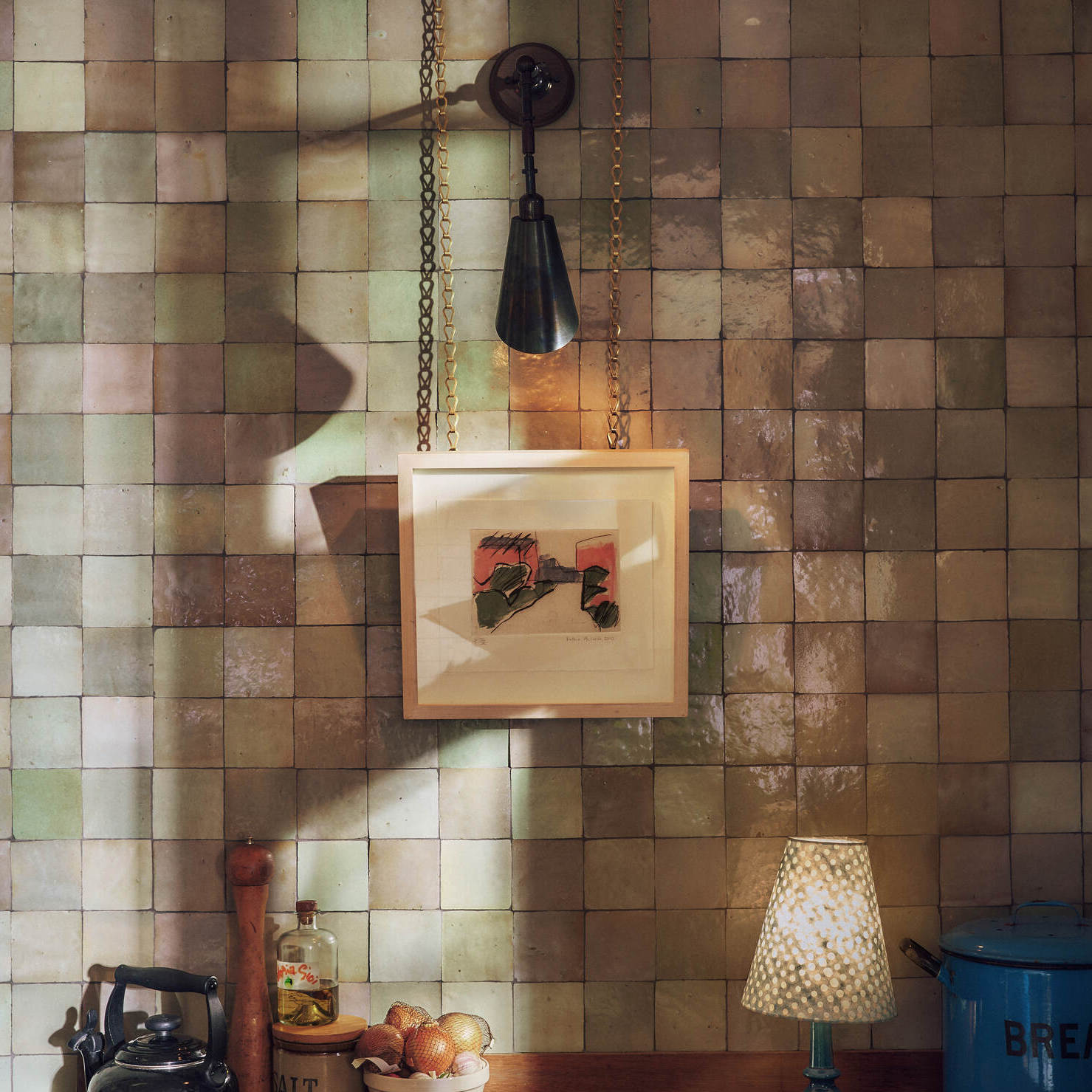  Limelight Waxed Brass Wall Light 