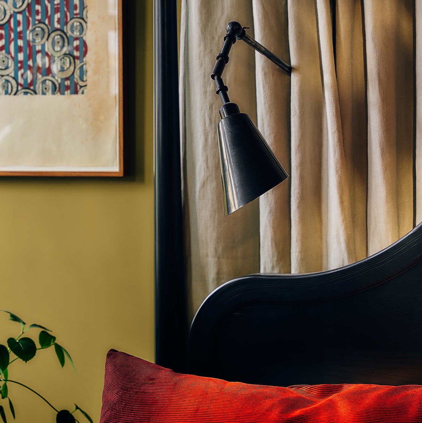 Limelight Waxed Brass Wall Light