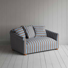  More the Merrier 2 Seater Sofa in Regatta Cotton, Blue - Nicola Harding 