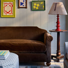  Good Turn Wooden Table Lamp Base in Smoky Oak 