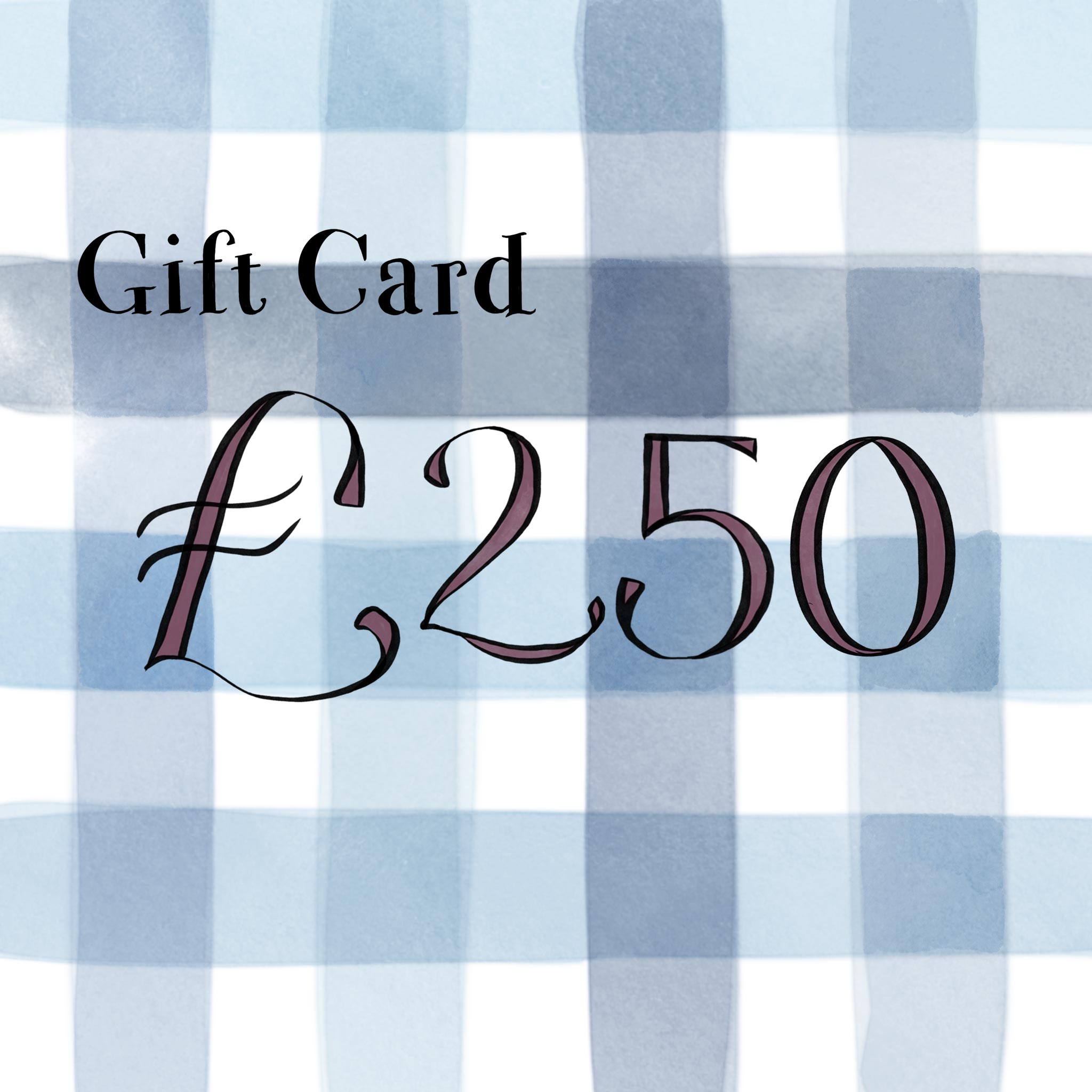  £250 E-gift Card - Nicola Harding 