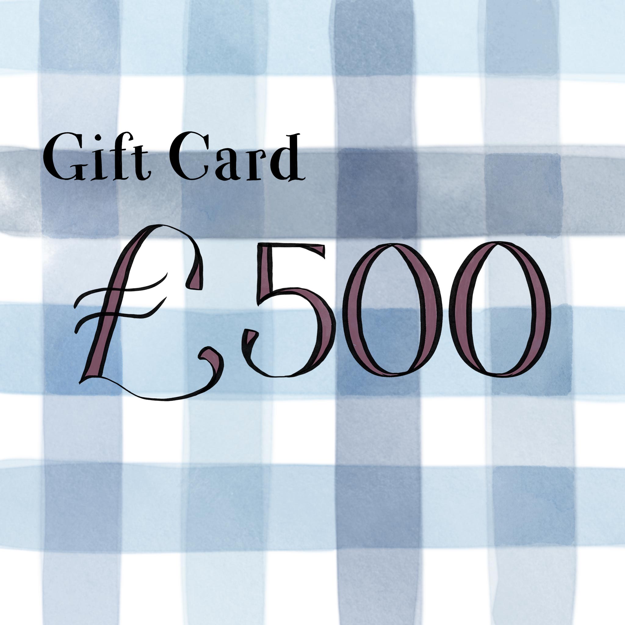  £500 E-gift Card - Nicola Harding 