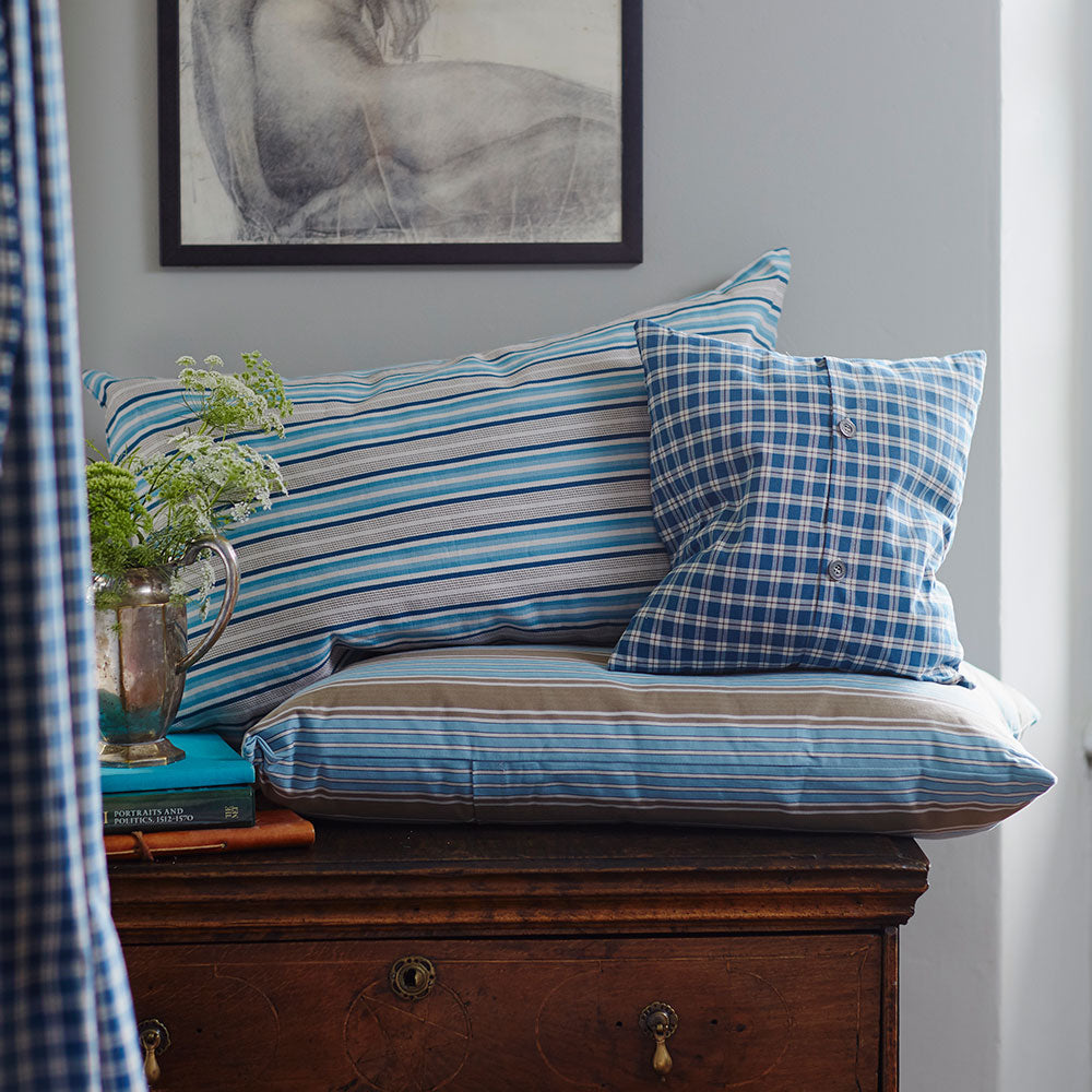  3 Cushions on a chest drawer - Nicola Harding & Co. 