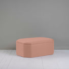  Hither Hexagonal Storage Ottoman in Laidback Linen Roseberry - Nicola Harding 