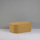  Hither Hexagonal Ottoman in Laidback Linen Ochre - Nicola Harding 