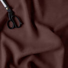  Hither Hexagonal Ottoman in Laidback Linen Damson - Nicola Harding 