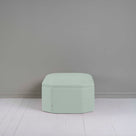  Hither Hexagonal Ottoman in Laidback Linen Sky - Nicola Harding 