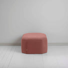  Hither Hexagonal Ottoman in Intelligent Velvet Damson - Nicola Harding 