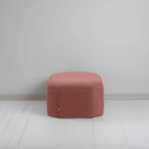  Hither Hexagonal Storage Ottoman in Intelligent Velvet Damson - Nicola Harding 