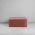  Hither Hexagonal Storage Ottoman in Intelligent Velvet Damson - Nicola Harding 