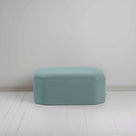  Hither Hexagonal Ottoman in Intelligent Velvet Mineral - Nicola Harding 