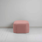  Hither Hexagonal Ottoman in Intelligent Velvet Rose - Nicola Harding 