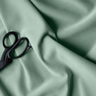  Hither Hexagonal Ottoman in Intelligent Velvet Sea Mist - Nicola Harding 