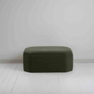  Hither Hexagonal Ottoman in Intelligent Velvet Seaweed - Nicola Harding 