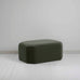 image of Hither Hexagonal Ottoman in Intelligent Velvet Seaweed