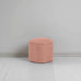 image of Thither Hexagonal Ottoman in Laidback Linen Roseberry