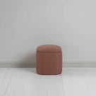  Thither Hexagonal Ottoman in Laidback Linen Sweet Briar Back View - NiX 