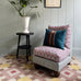 image of Perch Slipper Armchair in Limited Edition Fabric