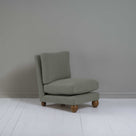  Perch Slipper Armchair in Laidback Linen Shadow - NiX 