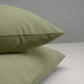 Rectangle Lollop Cushion in Intelligent Velvet, Green Tea