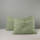 Rectangle Lollop Cushion in Laidback Linen, Moss