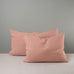 image of Rectangle Lollop Cushion in Laidback Linen, Roseberry