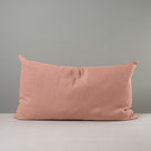  Front Side of Large Rectangle Lollop Cushion in Pink(Roseberry) - NiX Harding 