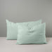 image of Rectangle Lollop Cushion in Laidback Linen, Sky