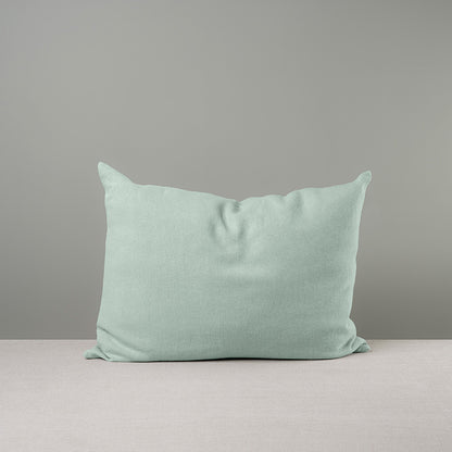 Rectangle Lollop Cushion in Laidback Linen, Sky