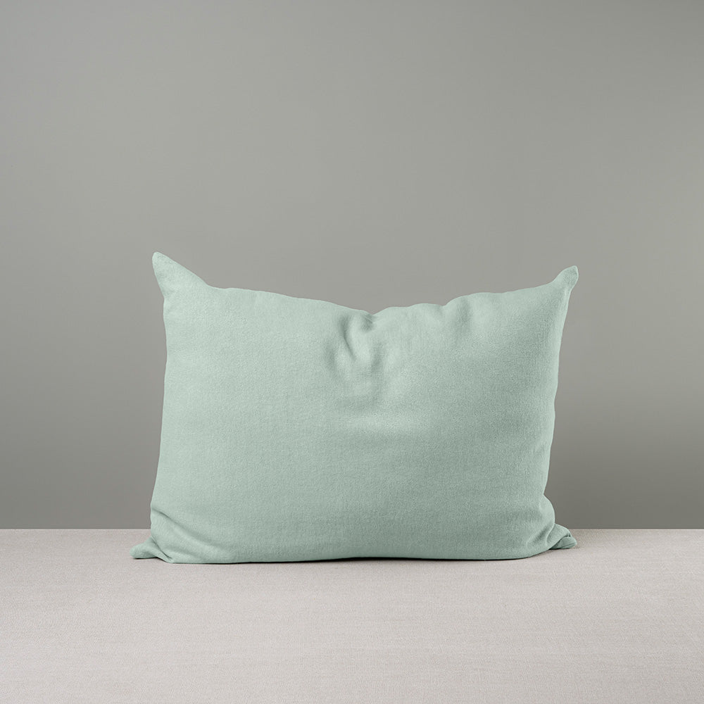  Rectangle Lollop Cushion in Laidback Linen, Sky 