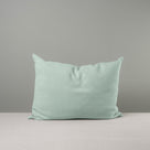  Front Side of Medium Rectangle Lollop Cushion in Sky Blue Color - NH & Co. 