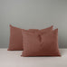 image of Rectangle Lollop Cushion in Laidback Linen, Sweet Briar