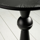  Anecdote Pedestal Table, Coal Black 