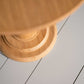 Anecdote Pedestal Table, Oiled Oak