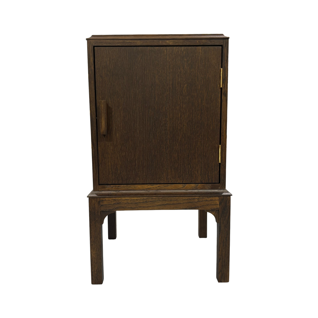 End-of-the-Line - Bits and Bobs Bedside Table, Antique Oak, Right Hand Side 