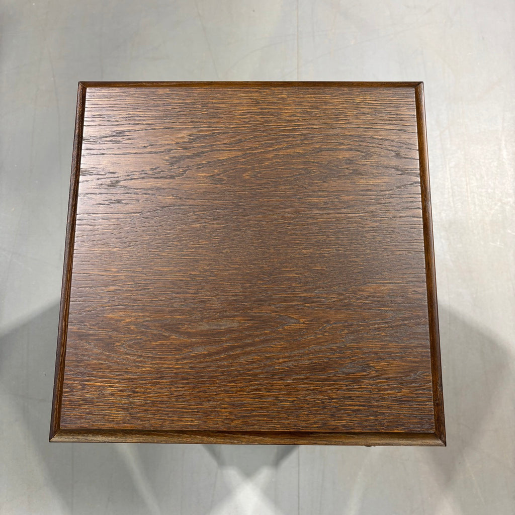  End-of-the-Line - Bits and Bobs Bedside Table, Antique Oak, Left Hand Side 