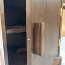 End-of-the-Line - Bits and Bobs Bedside Table, Antique Oak, Right Hand Side