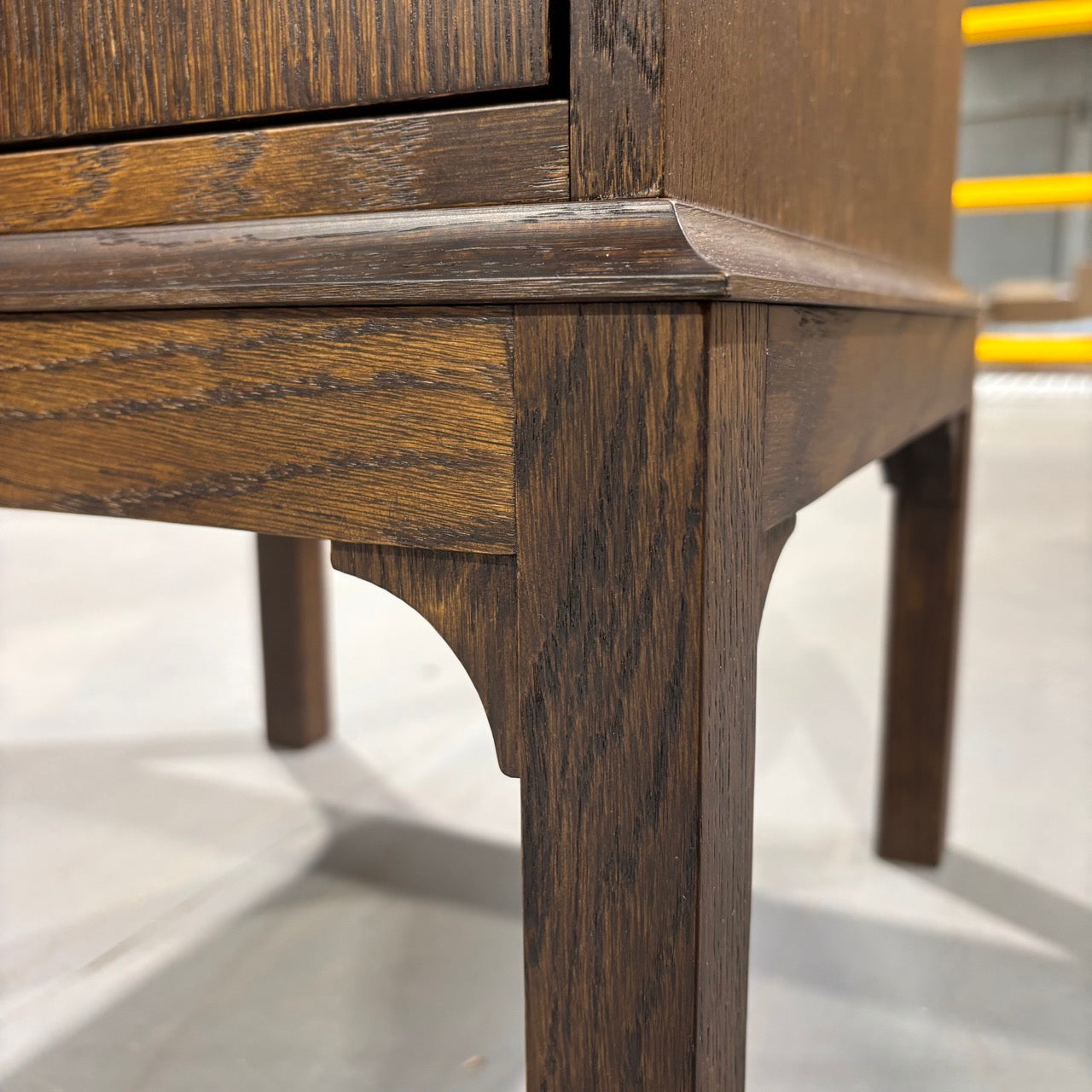  End-of-the-Line - Bits and Bobs Bedside Table, Antique Oak, Right Hand Side 