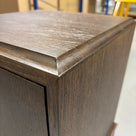 End-of-the-Line - Bits and Bobs Bedside Table, Antique Oak, Left Hand Side