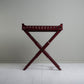 Wooden Side Table Cherry Red