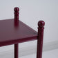 Revive Side Table, Berry Red