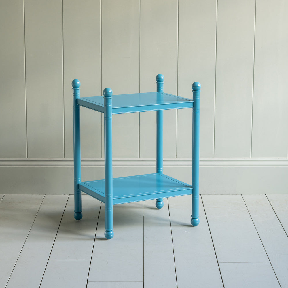  Revive Side Table, Cerulean Blue 