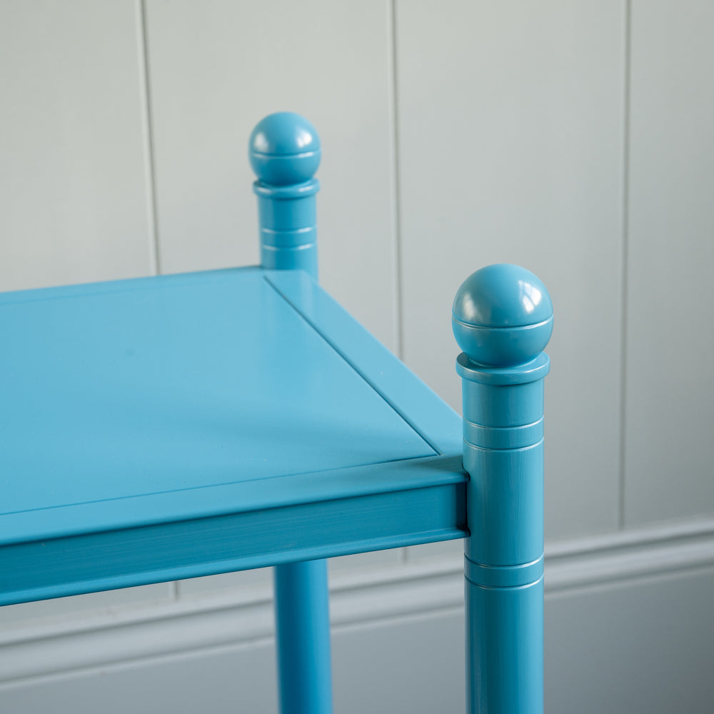  Revive Side Table, Cerulean Blue 